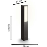 Philips Stratosphere Pedistal Ultra Efficient Led 3,8W 800Lm Antracit