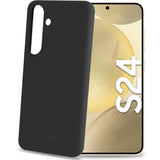 Celly Cromo Soft rubber case Galaxy S24 5G Svart