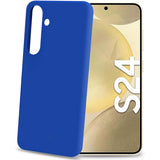 Celly Cromo Soft rubber case Galaxy S24 5G Blå