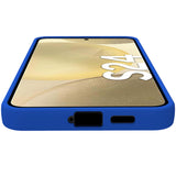 Celly Cromo Soft rubber case Galaxy S24 5G Blå