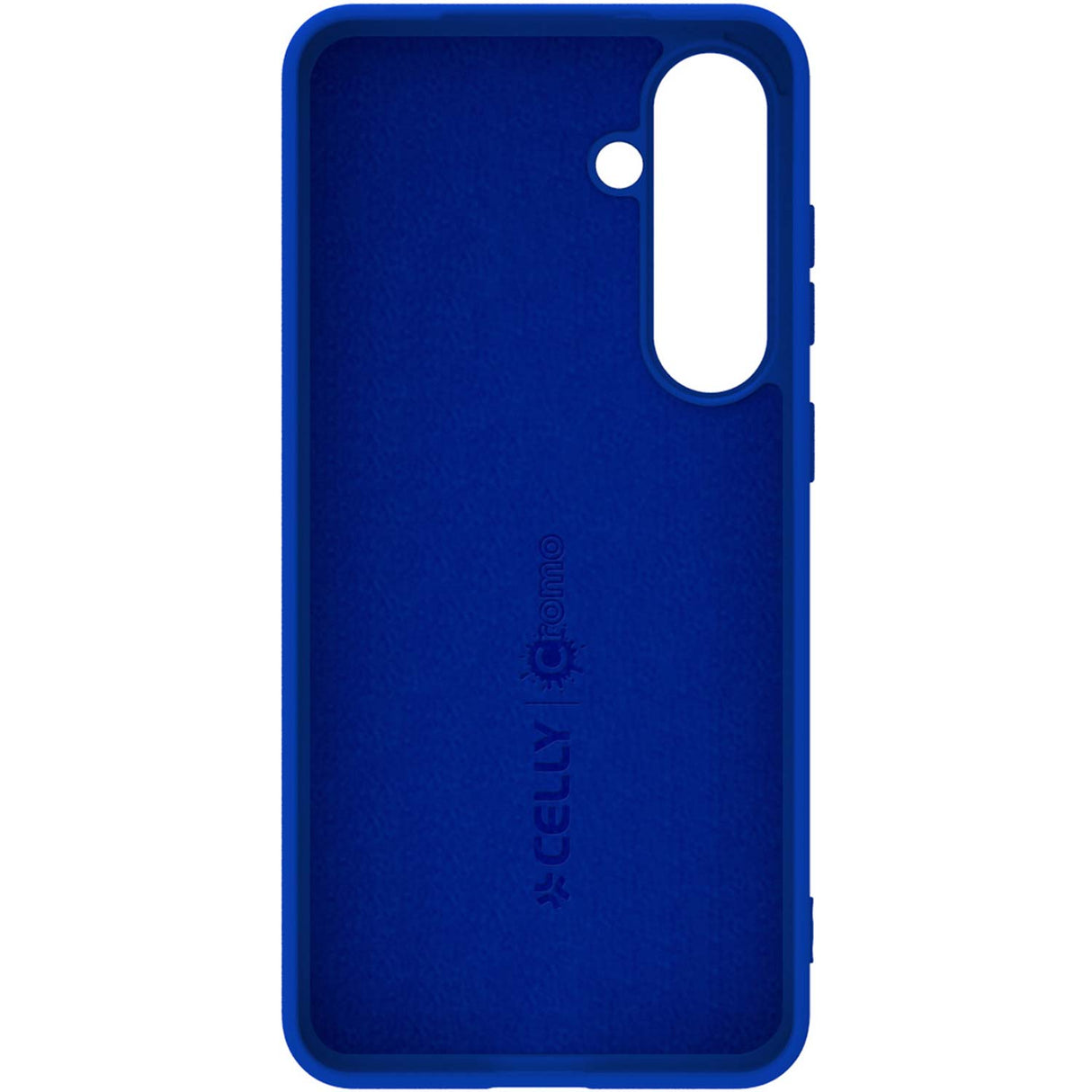 Celly Cromo Soft rubber case Galaxy S24 5G Blå