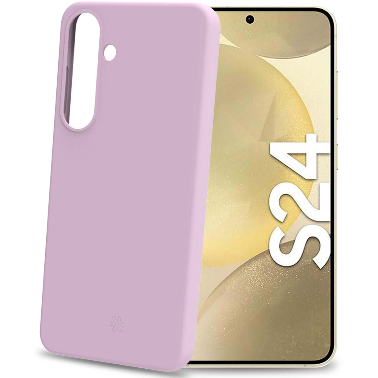Celly Cromo Soft rubber case Galaxy S24 5G Rosa