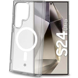 Celly Gelskinmag Magnetic TPU Cover Galaxy S24 Ultra 5G Transparent