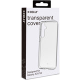 Celly Gelskin TPU Cover Galaxy A35 5G Transparent