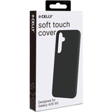 Celly Cromo Soft rubber case Galaxy A35 5G Svart