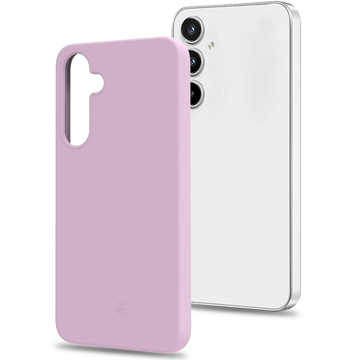 Celly Cromo Soft rubber case Galaxy A35 5G Rosa
