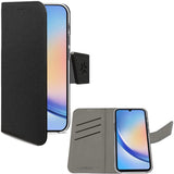 Celly Wally Wallet Case Galaxy A35 5G Svart