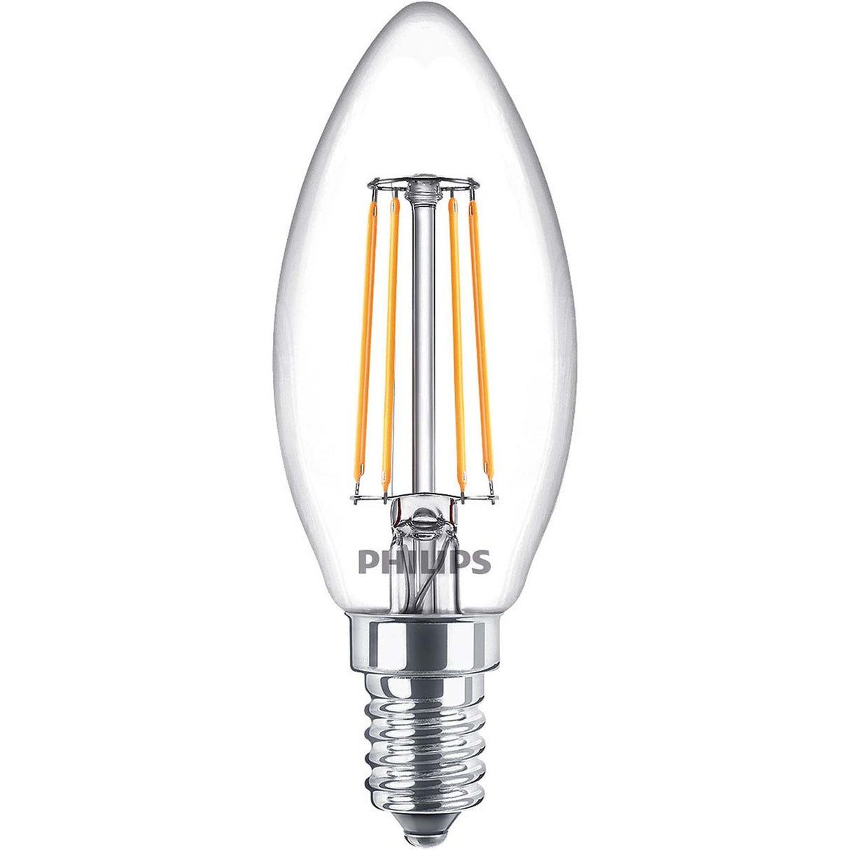 Philips 3-Pack Led E14 Kron 4,3W (40W) Klar 470Lm