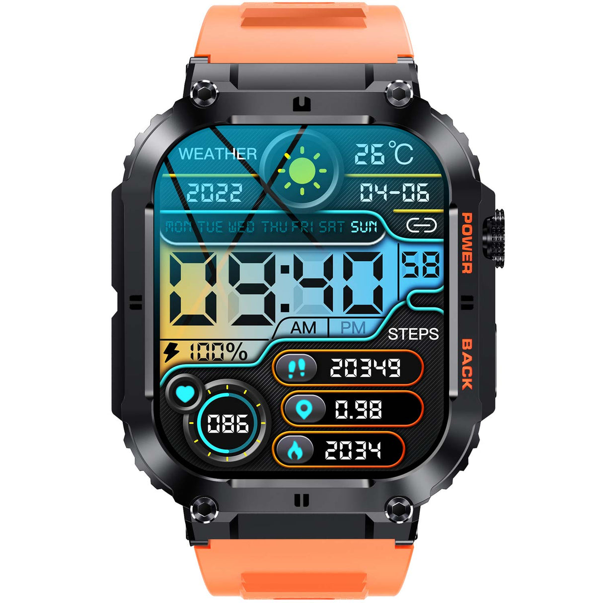 Denver Smartwatch Bluetooth Swc-191O