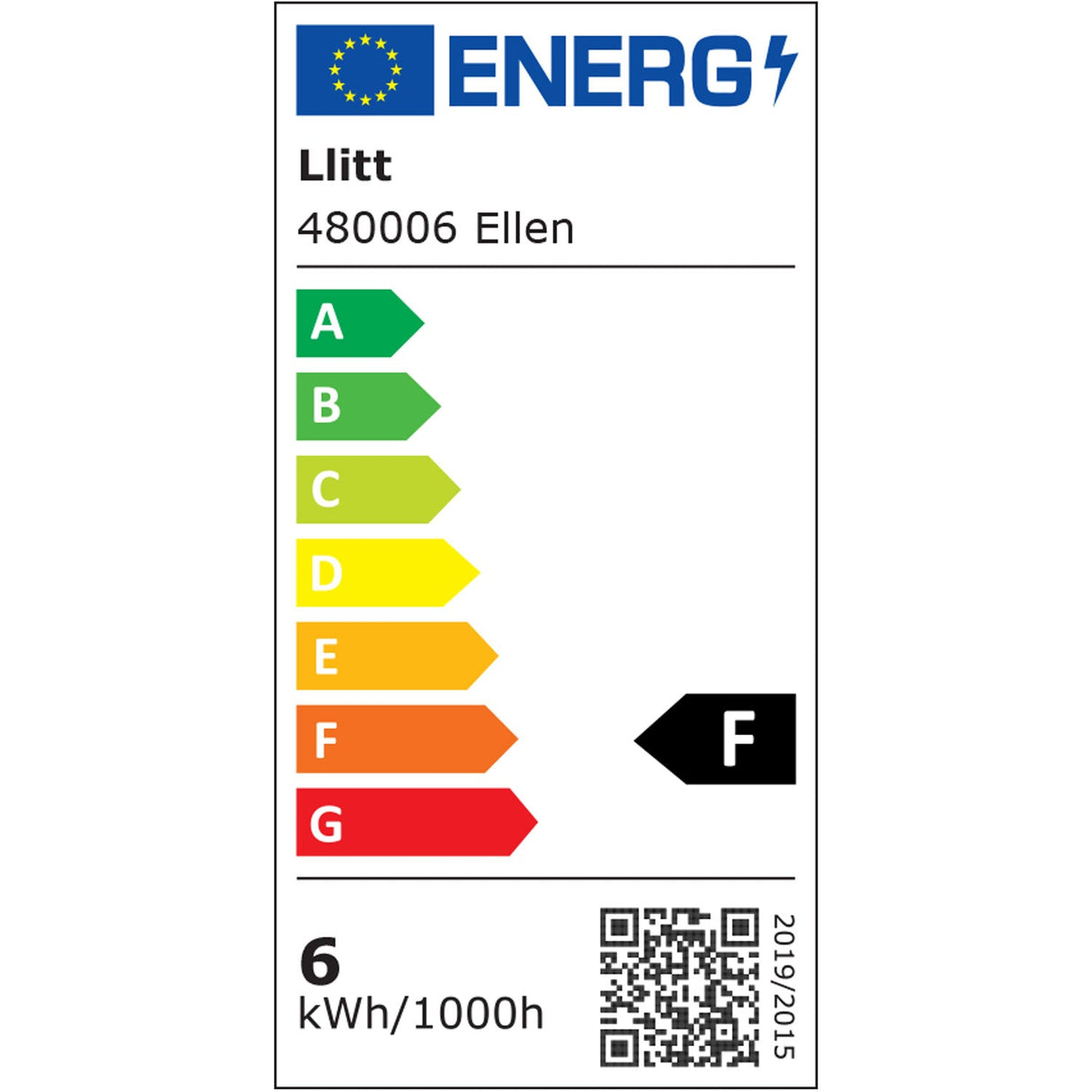 Llitt Ellen Infälld downlight Dim-to-Warm 520lm IP65 3-pack Borstad stål