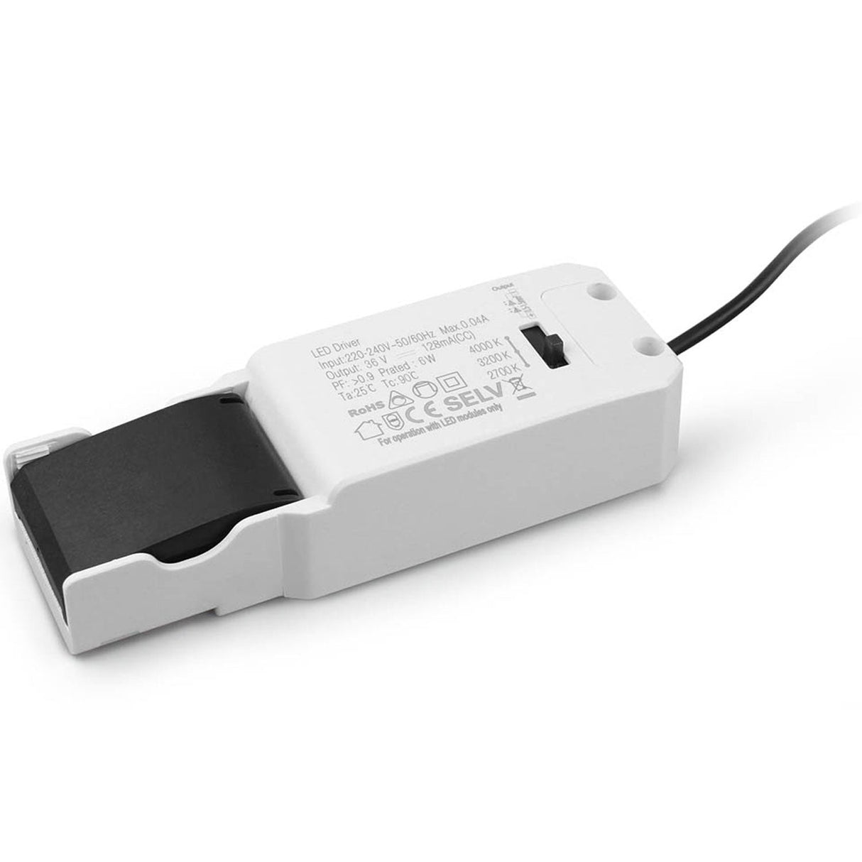 Llitt Sanna Dimbar Infälld Downlight 3000K/4000K 520Lm Ip65 1-Pack Vit