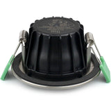 Llitt Sanna Dimbar Infälld Downlight 3000K/4000K 520Lm Ip65 3-Pack Borstad Stål