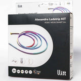 Llitt Alexandra Ledstrip Kit Rgbic Neon Ip65 Smart Tuya Wifi 2M