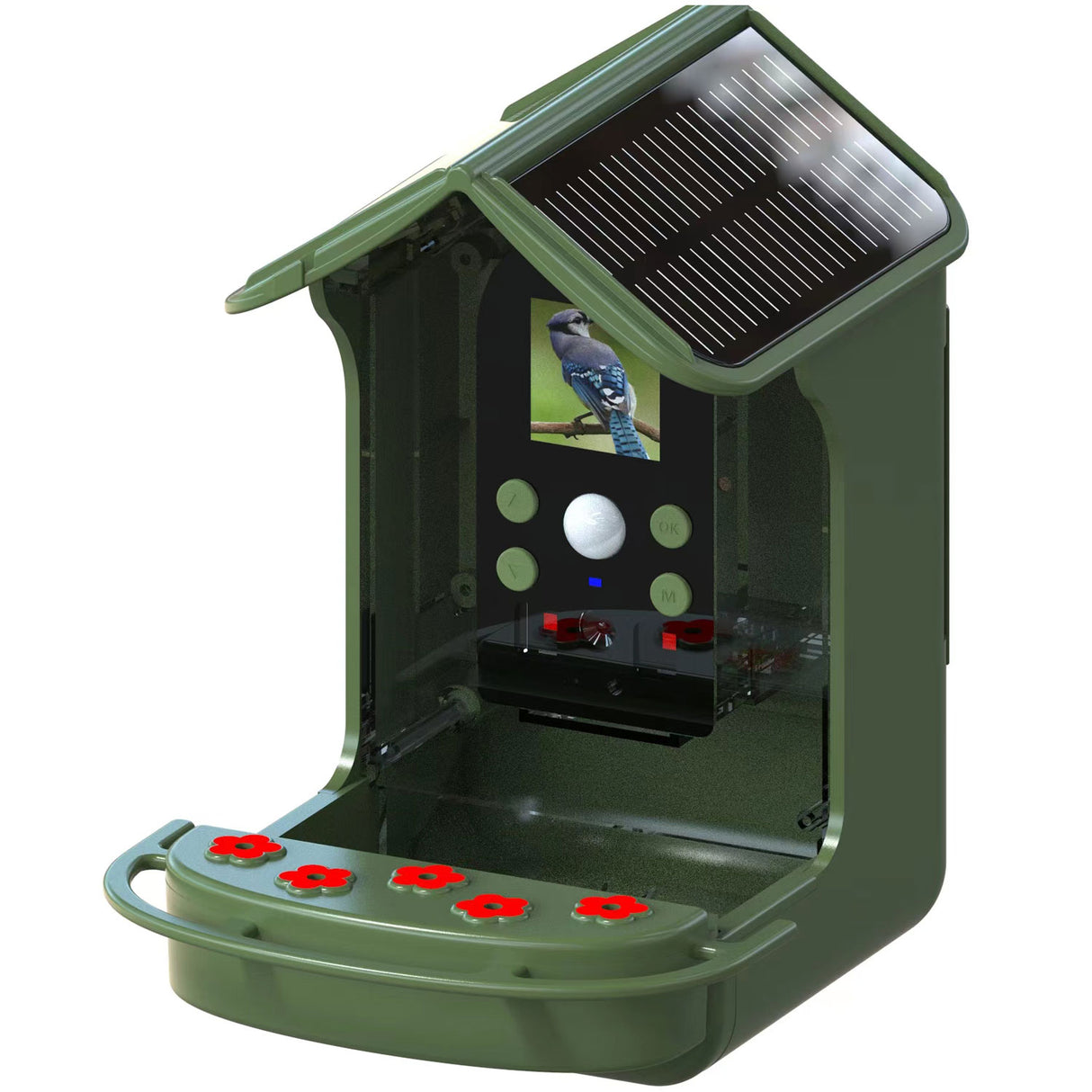 Denver Smart fågelmatare Kamera Solceller BFC-1200