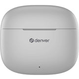 Denver Hörlurar In-Ear TWS 6h TWE-48GR Grå