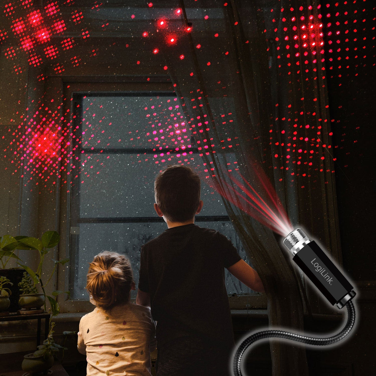 Logilink Led Starlight 6St Ljusmönster Usb-A