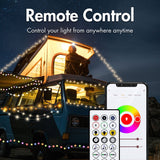 Logilink Rgb-Ljusslinga Med Fjärrkontroll Och Wifi Tuya Ip65 3 M