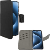 Celly Wally Wallet Case iPhone 16 Pro Svart