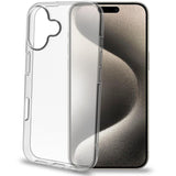 Celly Gelskin TPU Cover iPhone 16 Transparent