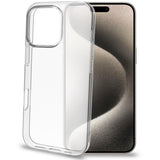 Celly Gelskin TPU Cover iPhone 16 Pro Transparent