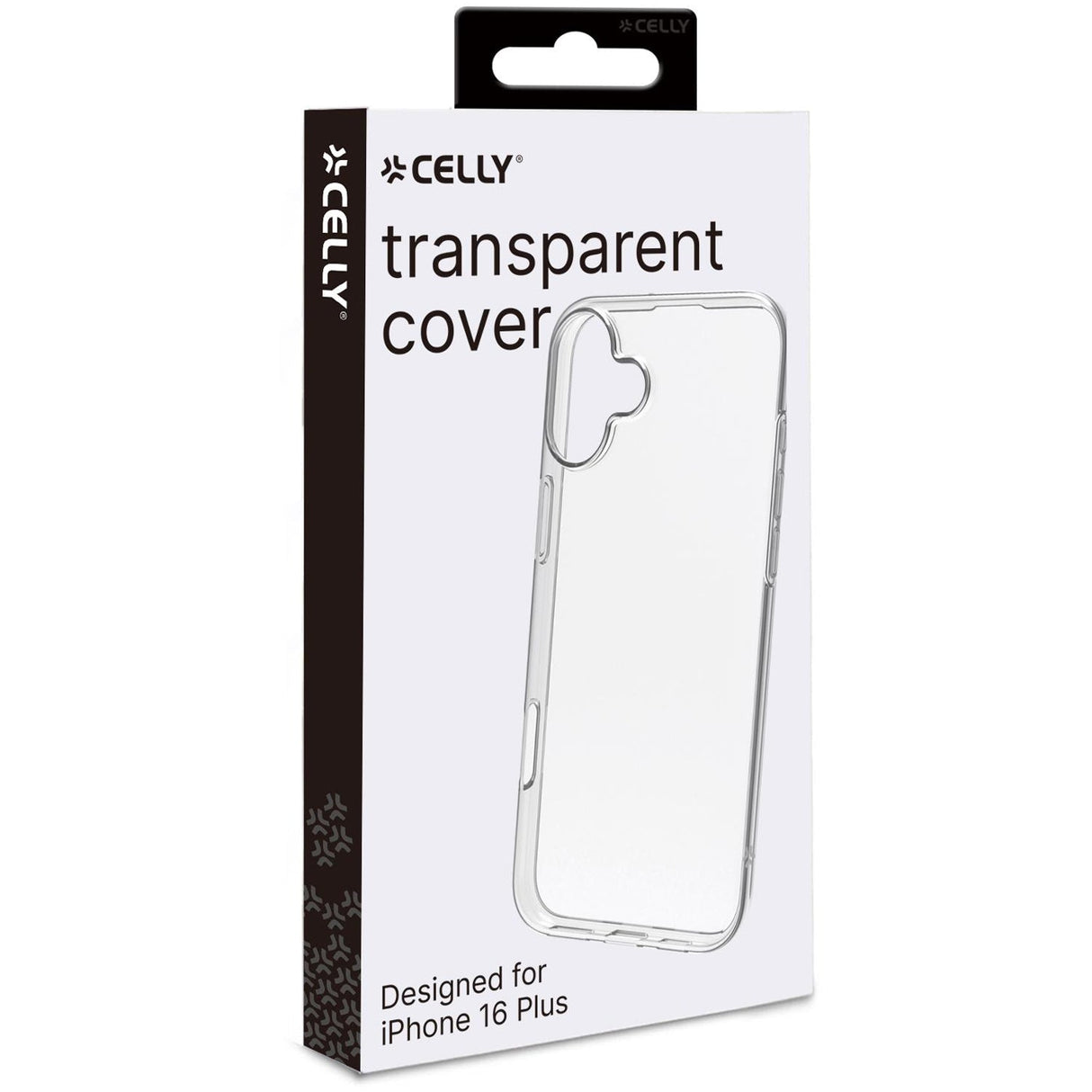 Celly Gelskin TPU Cover iPhone 16 Plus Transparent