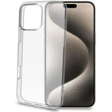 Celly Gelskin TPU Cover iPhone 16 Pro Max Transparent