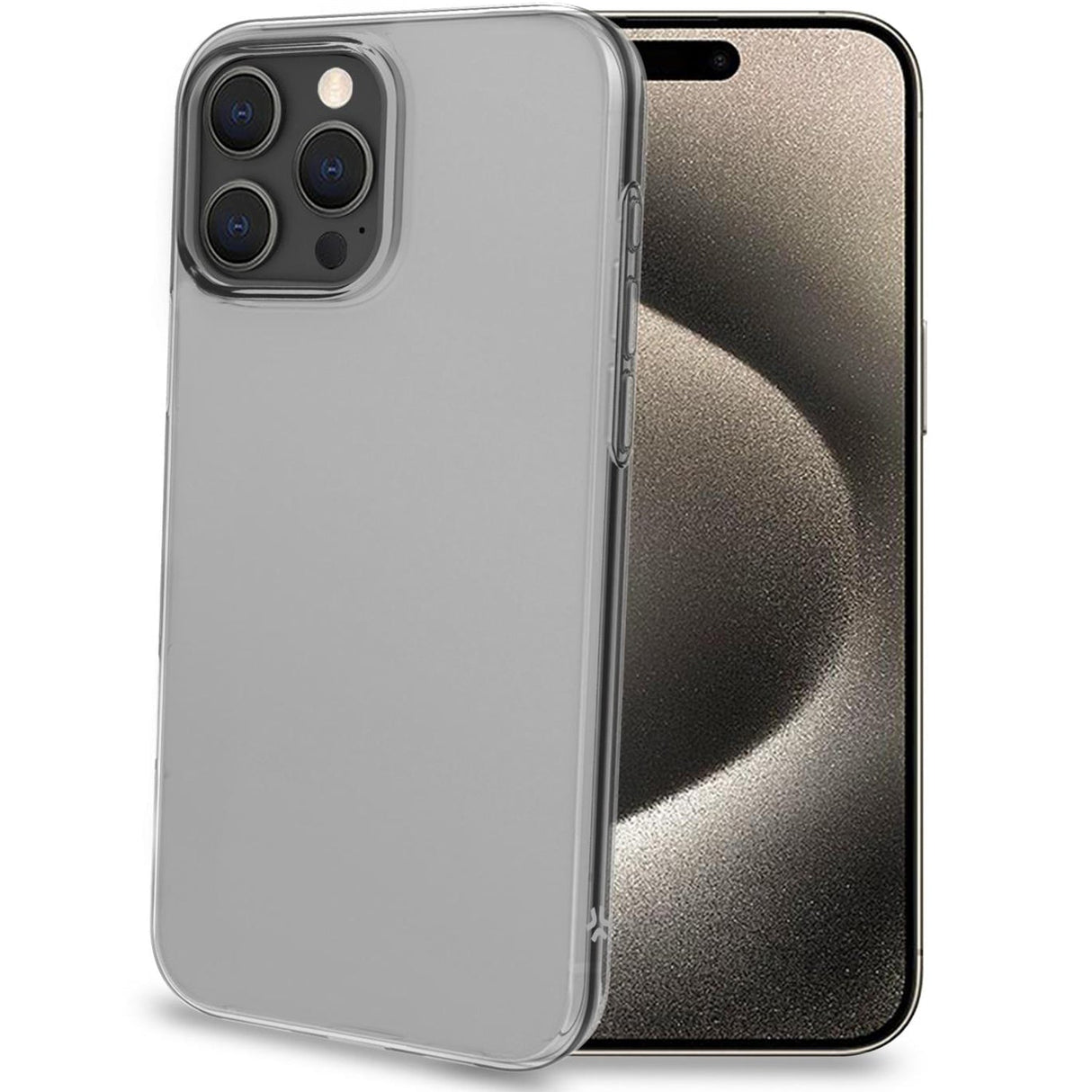 Celly Gelskin TPU Cover iPhone 16 Pro Max Transparent