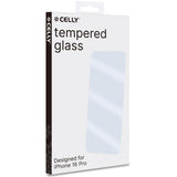 Celly Easy Skärmskydd Härdat glas iPhone 16 Pro