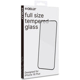 Celly Full Glass Skärmskydd Härdat glas iPhone 16 Plus
