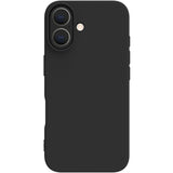 Celly Cromo Soft rubber case iPhone 16 Svart