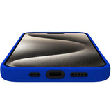 Celly Cromo Soft rubber case iPhone 16 Blå