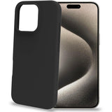Celly Cromo Soft rubber case iPhone 16 Pro Svart