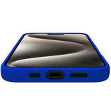 Celly Cromo Soft rubber case iPhone 16 Pro Blå