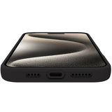 Celly Cromo Soft rubber case iPhone 16 Plus Svart