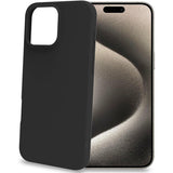 Celly Cromo Soft rubber case iPhone 16 Pro Max Svart