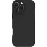 Celly Cromo Soft rubber case iPhone 16 Pro Max Svart