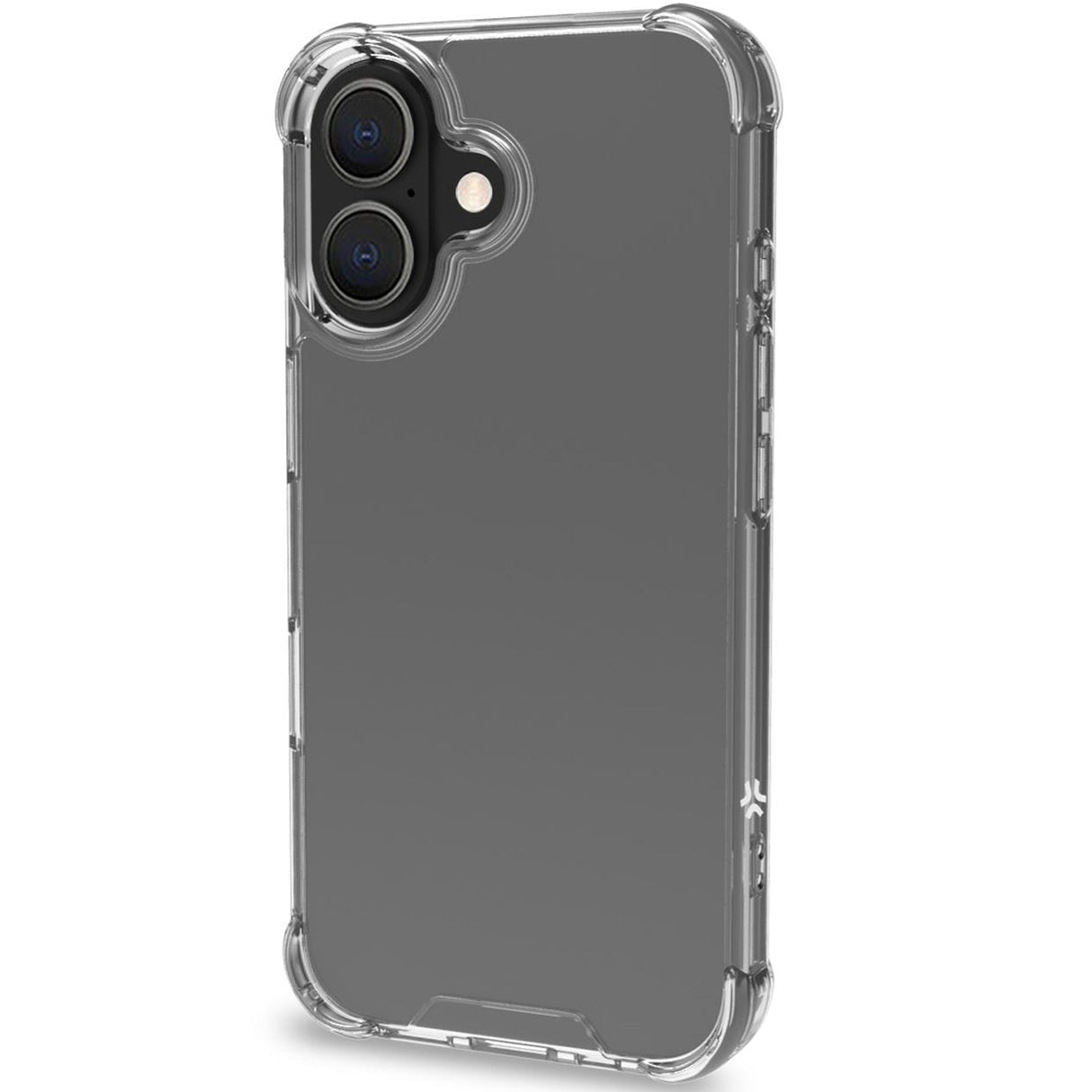 Celly Armor Stöttåligt skal iPhone 16 Transparent