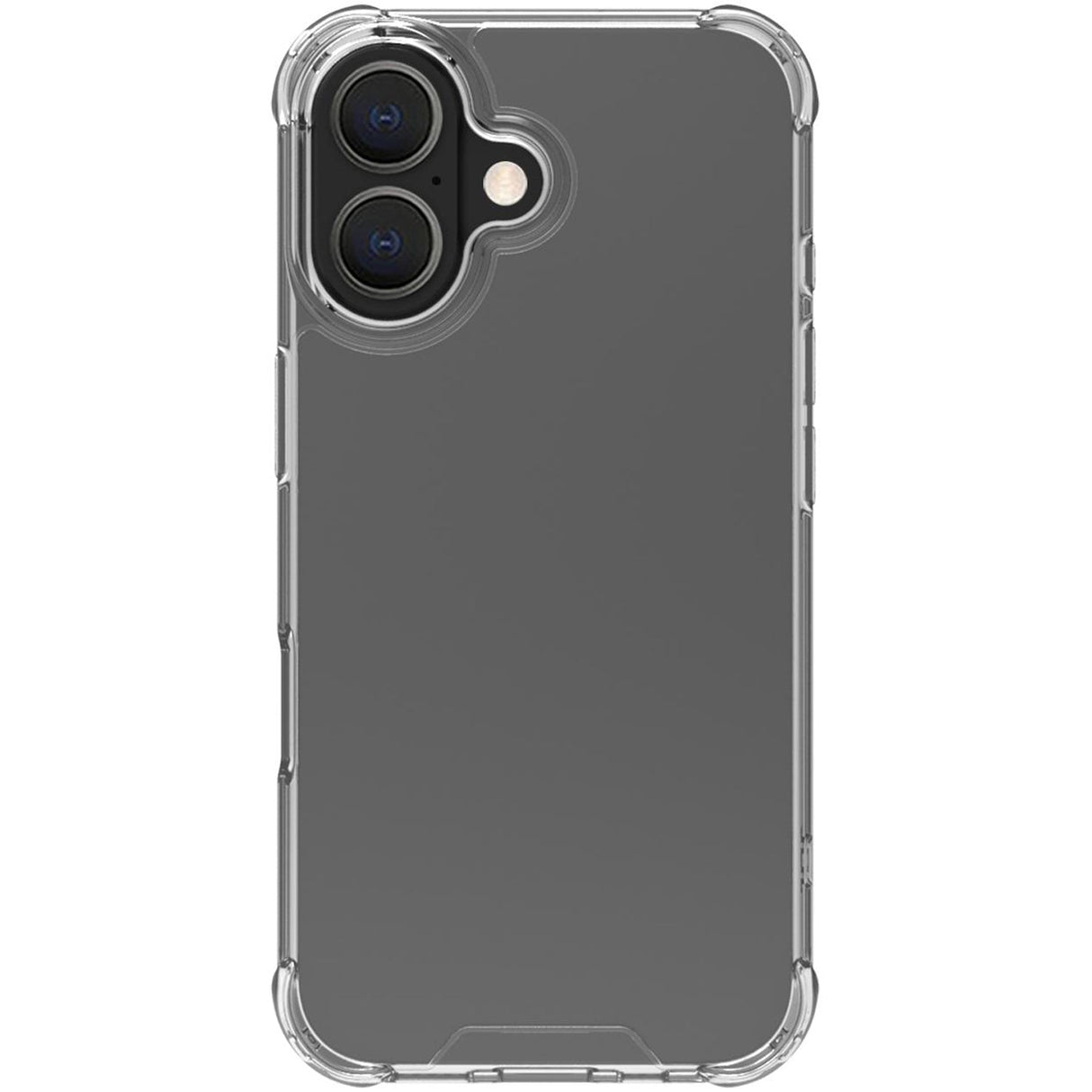 Celly Armor Stöttåligt skal iPhone 16 Transparent