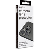 Celly Cameralens Skydd för kameralins iPhone 16 Pro / iPhone 16 Pro Max
