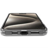 Celly Gelskinmag Magnetic Cover MagSafe iPhone 16 Pro Max Transparent + Rosa