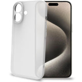 Celly SPACE Super Thin Cover iPhone 16 Vit