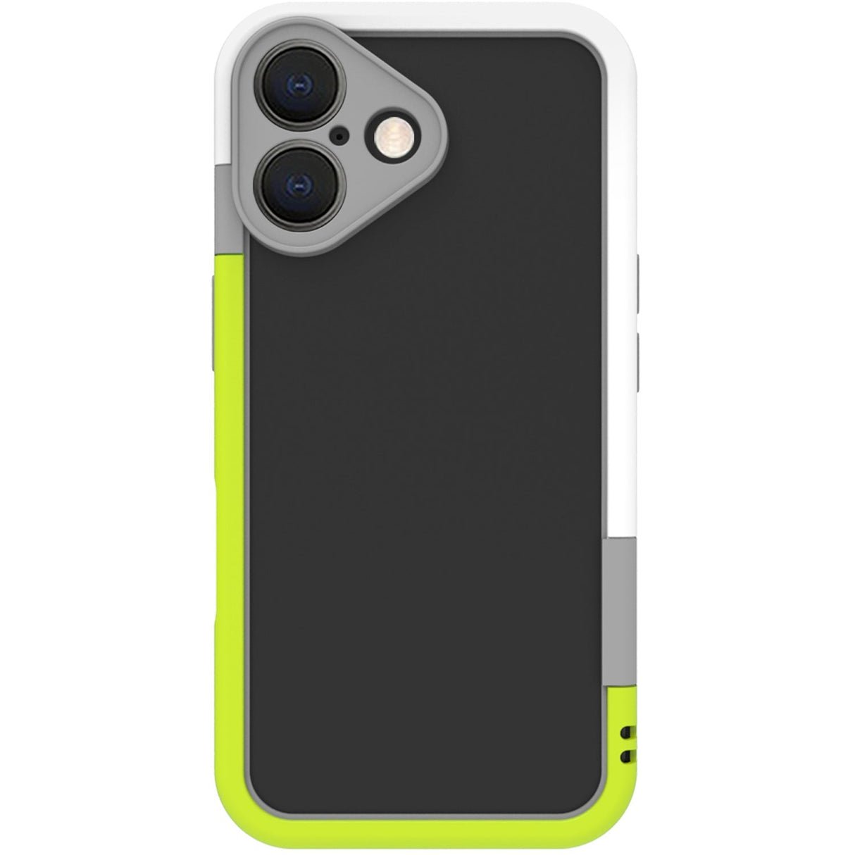 Celly Bumper iPhone 16 Vit/Limegrön