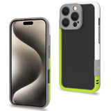 Celly Bumper iPhone 16 Pro Vit/Limegrön