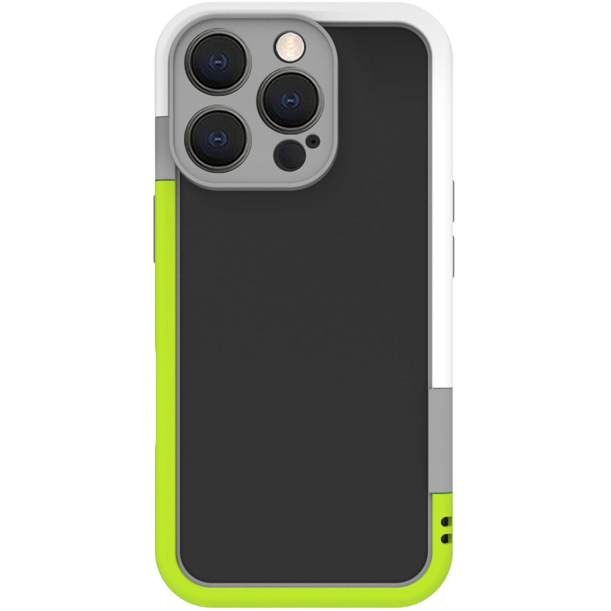 Celly Bumper iPhone 16 Pro Vit/Limegrön