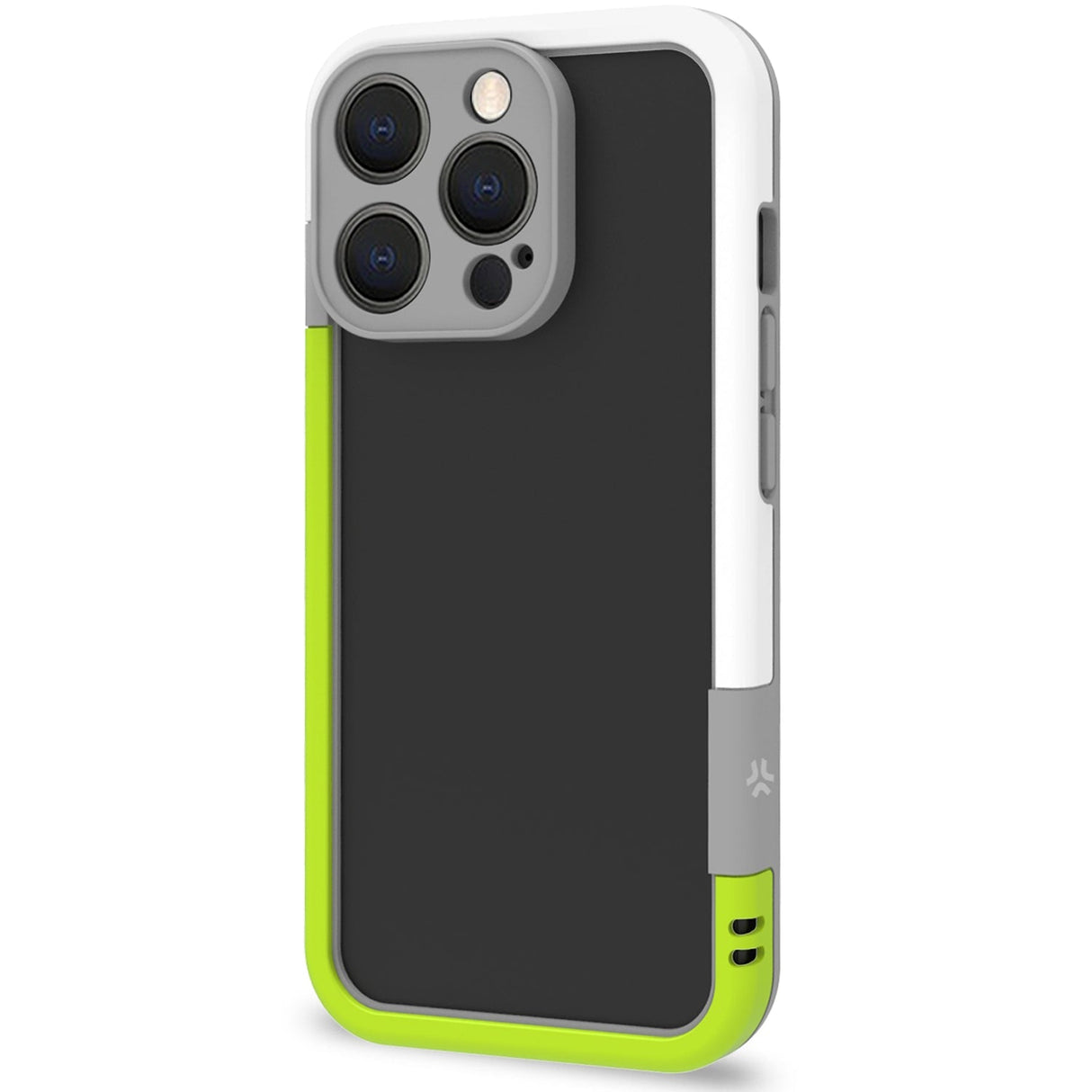 Celly Bumper iPhone 16 Pro Vit/Limegrön