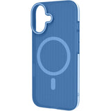 Celly Magsuit MagSafe-kompatibelt skal iPhone 16 semi-transparent Blå