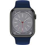 Celly Armband Till Apple Watch 42/44/45Mm Magnetiskt Blå