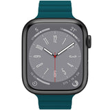 Celly Armband Till Apple Watch 42/44/45Mm Magnetiskt Grön