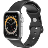 Celly Armband Till Apple Watch 38/40/41Mm Silikon Svart