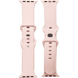 Celly Armband Till Apple Watch 42/44/45Mm Silikon Rosa